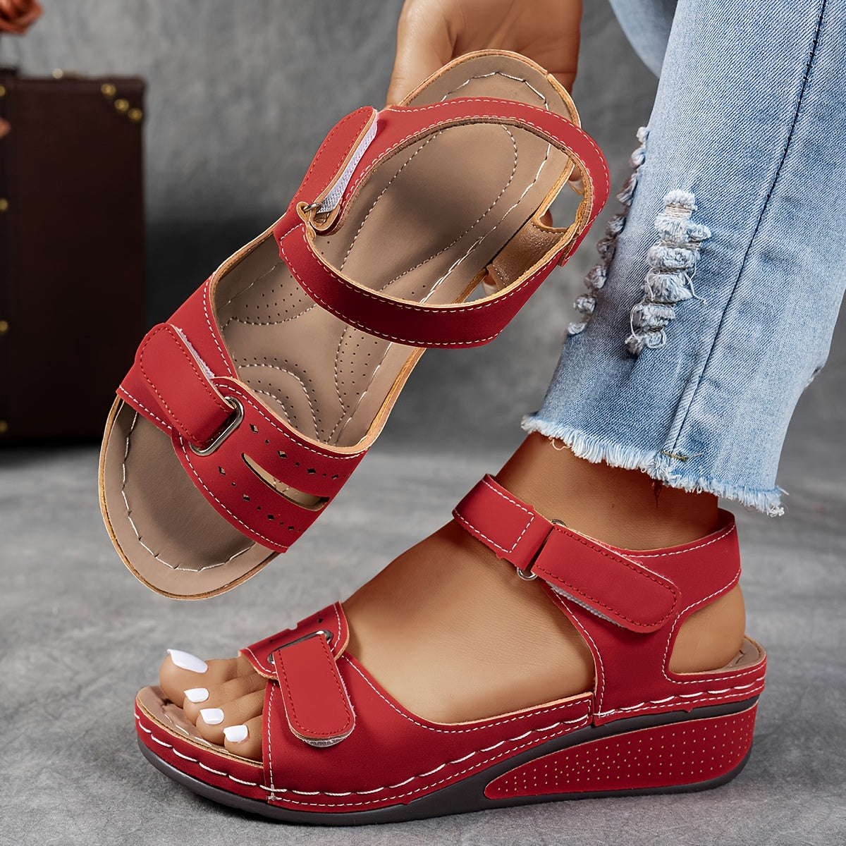Camilla | Orthopedic Wedge Sandals