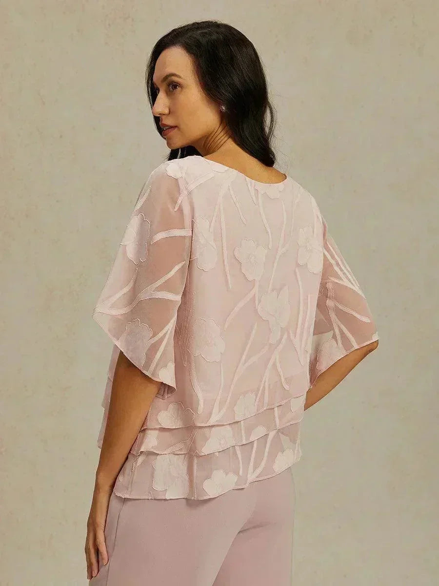 Rosalie | Elegant Floral Layered Blouse