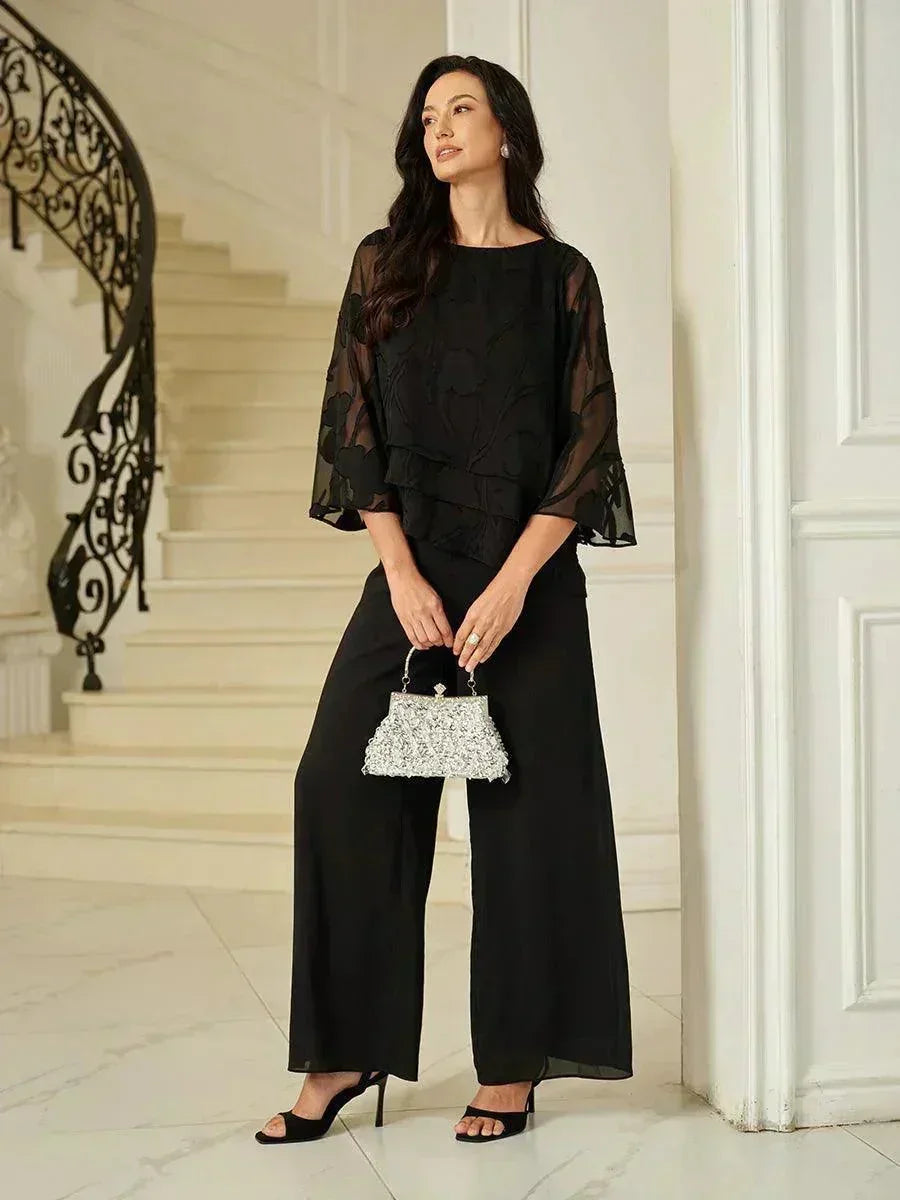 Rosalie | Elegant Floral Layered Blouse