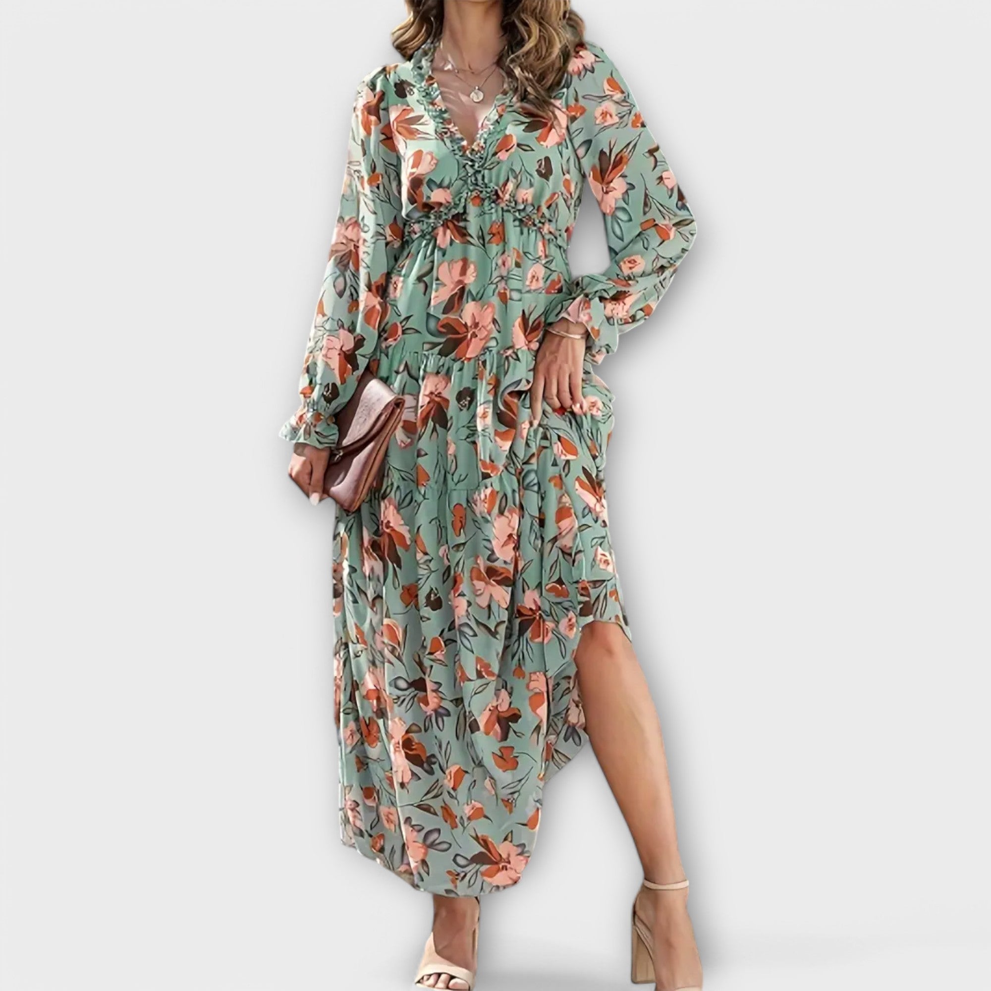 Ynah - Elegant Maxi Dress