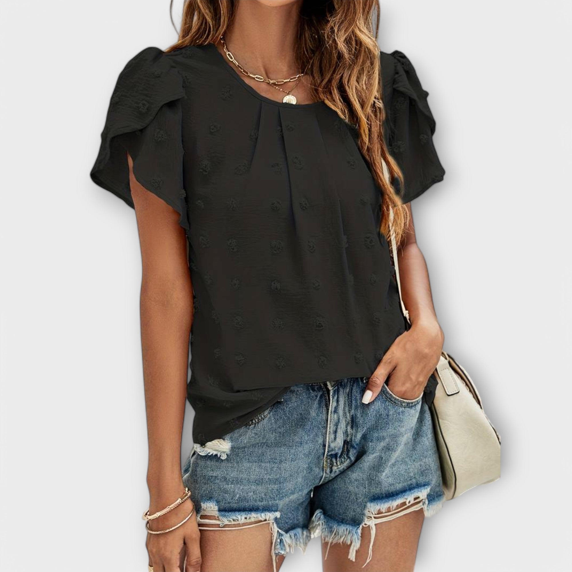 Charlotte - The Perfect Dot Blouse