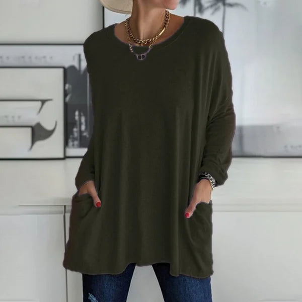 Aria - Relaxed Long Sleeve Top