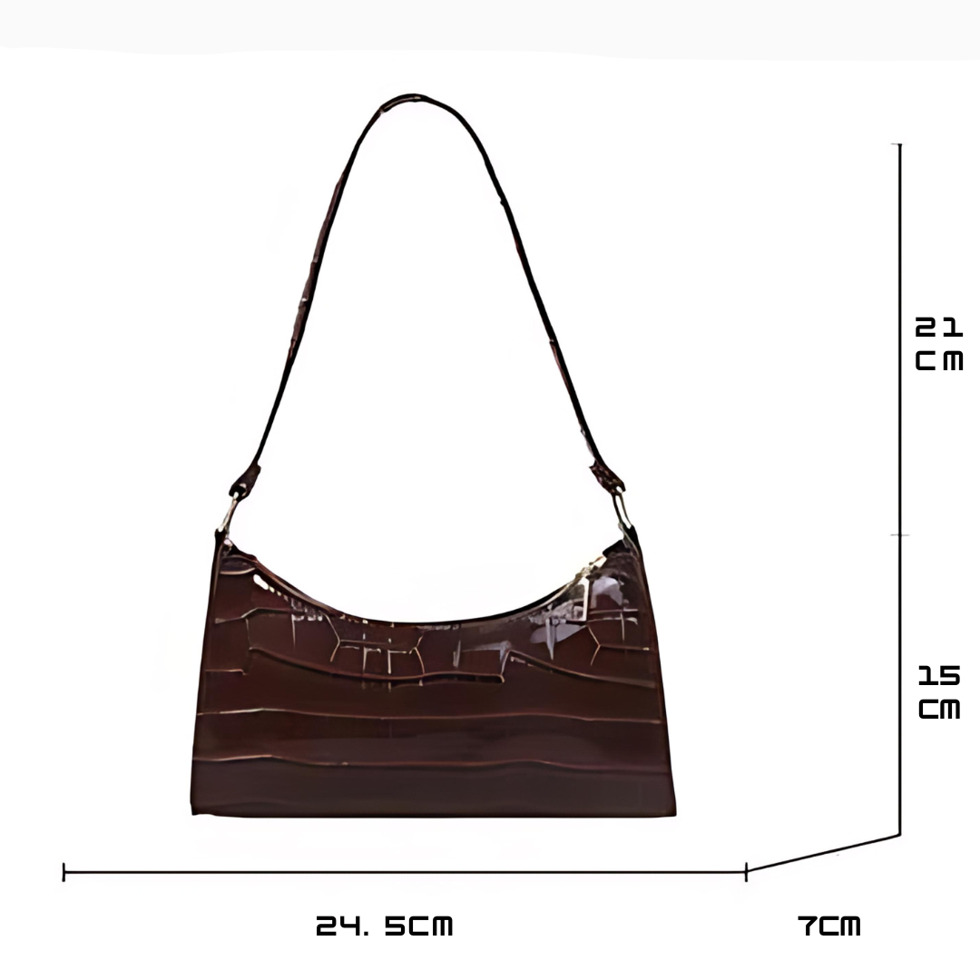 Viktorya - Glossy Leather Bag
