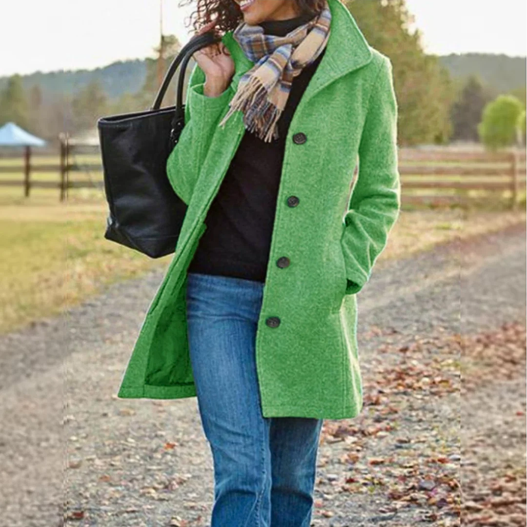 Mid-Length Coat Eleni
