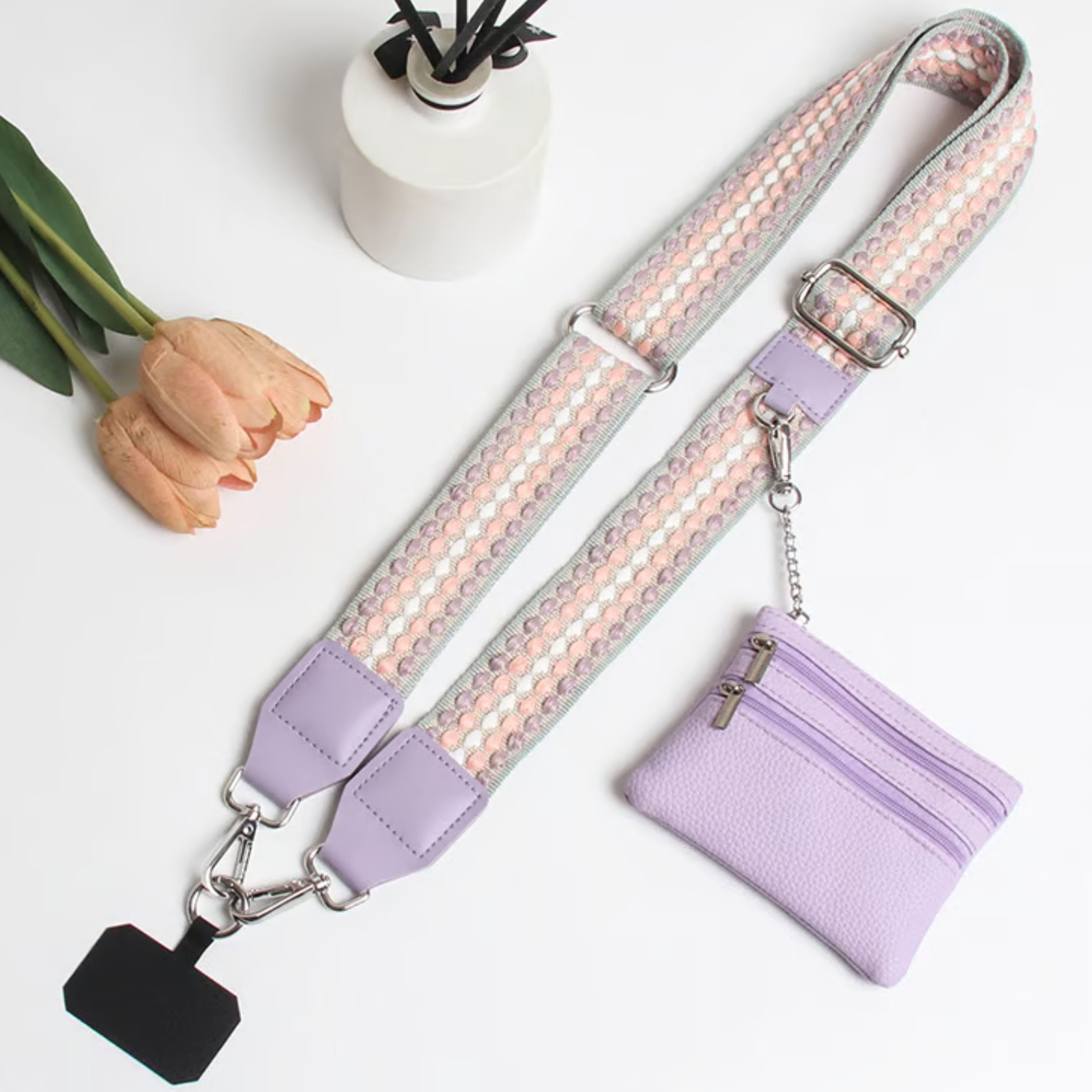 ZipStrap Crossbody Phone Holder