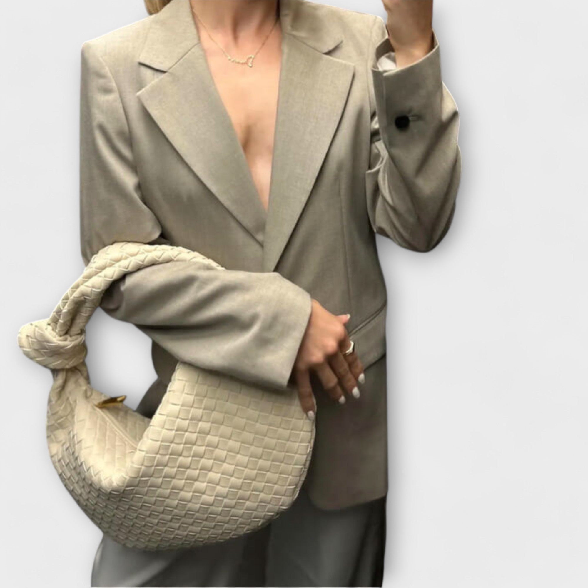 Eline - Large Knitted Women's Handbag