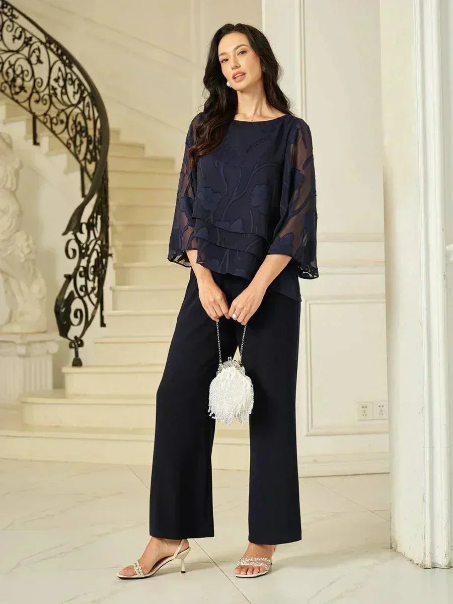 Rosalie | Elegant Floral Layered Blouse