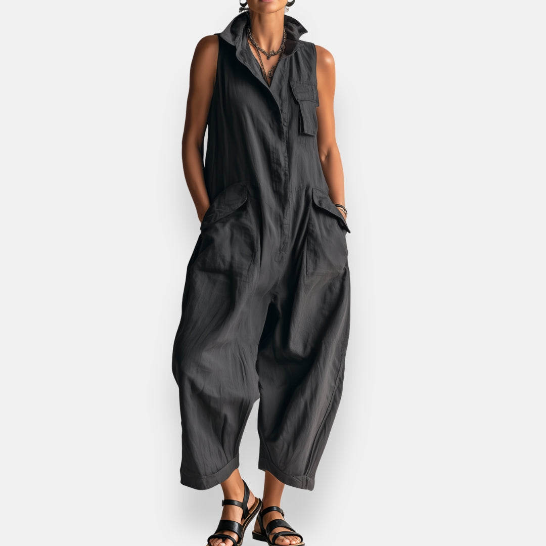 Brooke – Relaxed Sleeveless Jumpsuit