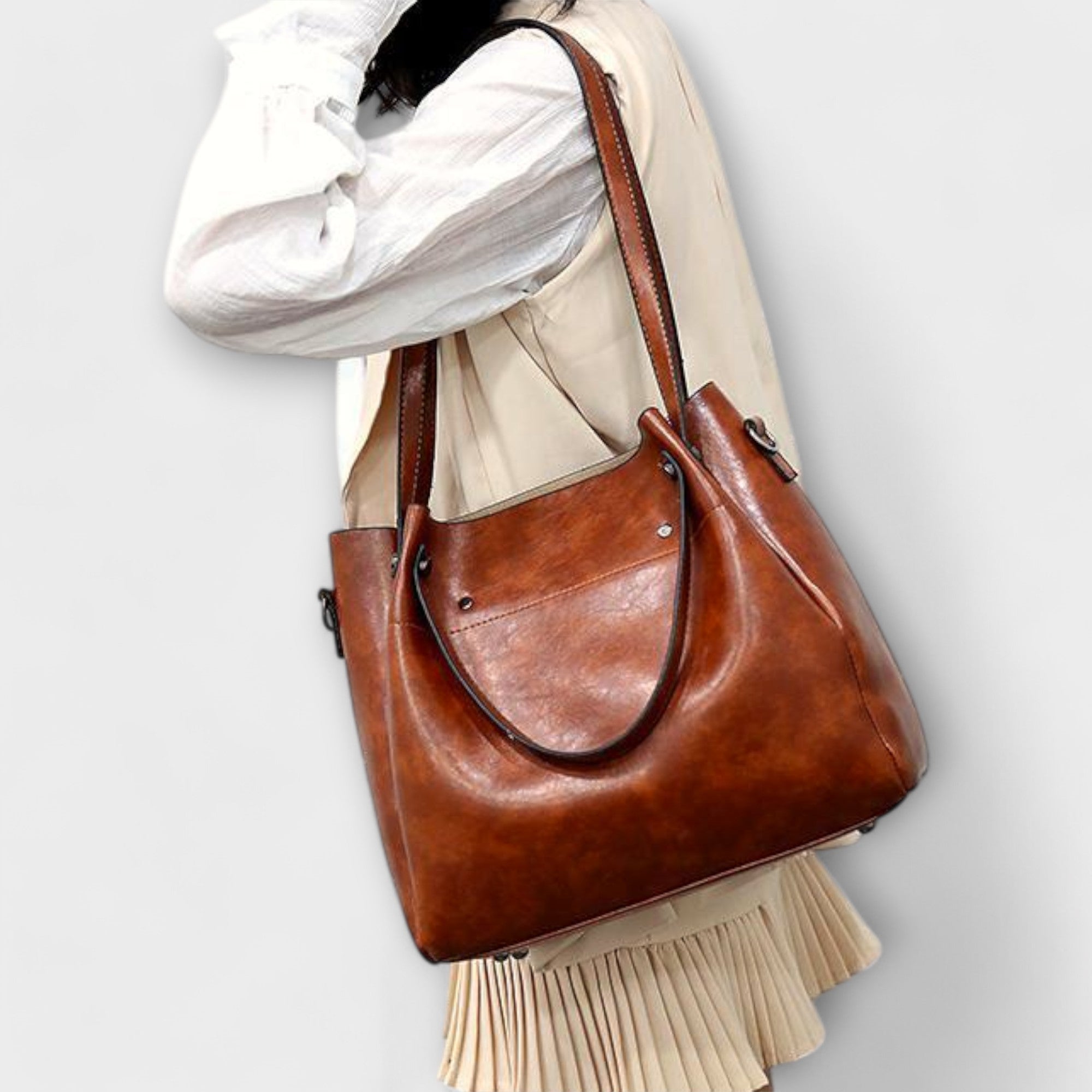 Eline - 4-Piece Vintage Bag Set