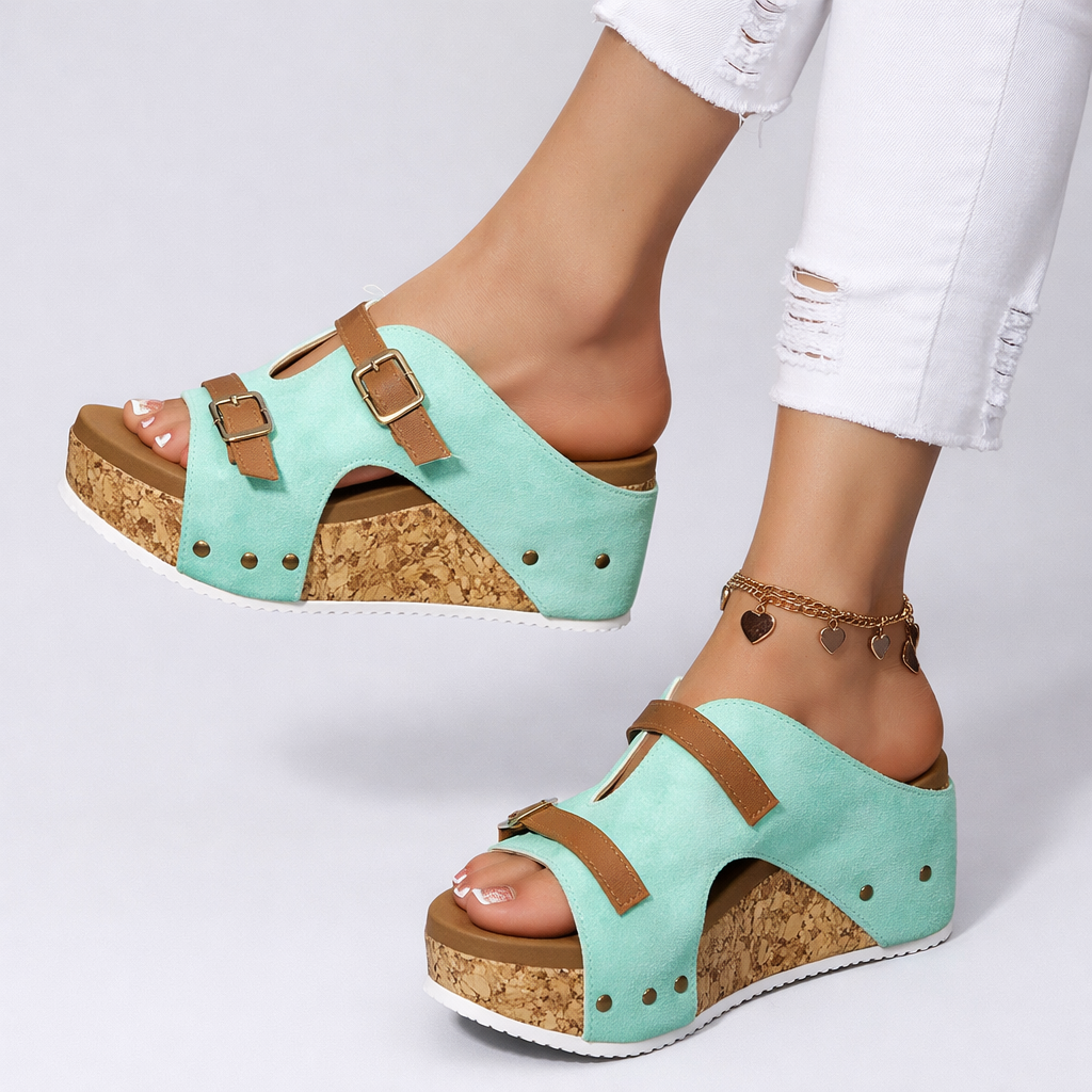 Beosha Platform Sandals