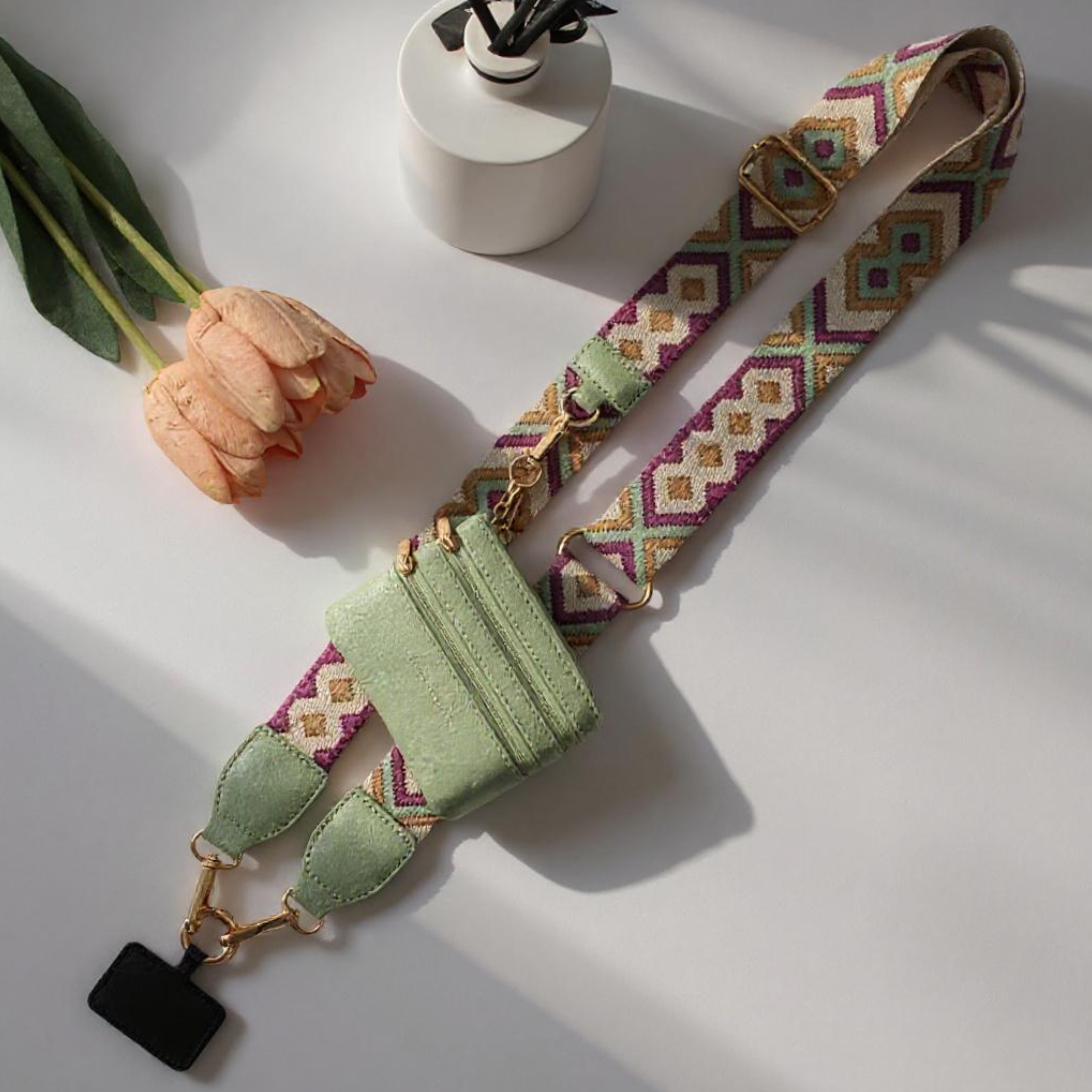 ZipStrap Crossbody Phone Holder