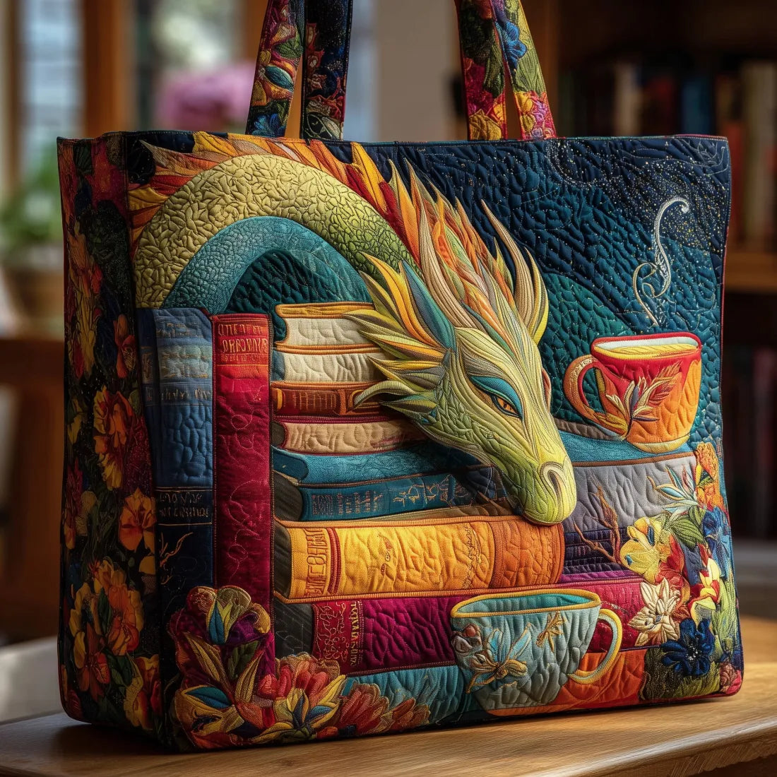 Léa - Vibrant Padded Tote