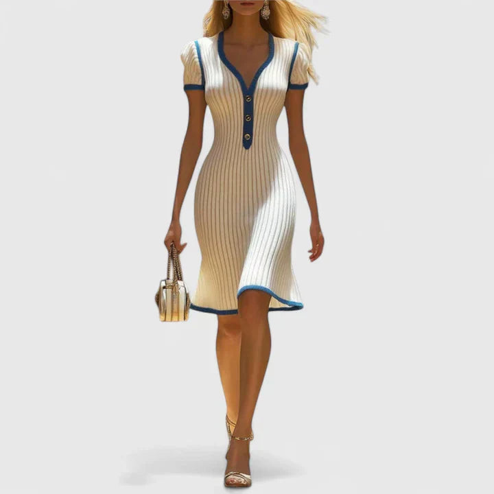 Sophrynah - Elegant Midi Dress