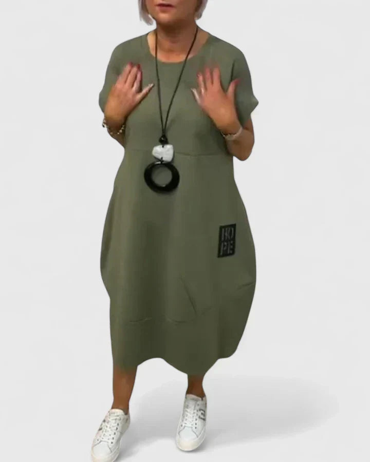 Thalyssiah - Comfortable Midi Dress
