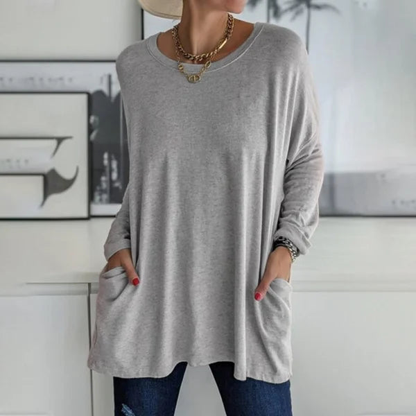 Aria - Relaxed Long Sleeve Top