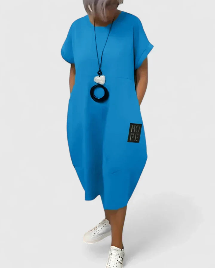 Thalyssiah - Comfortable Midi Dress