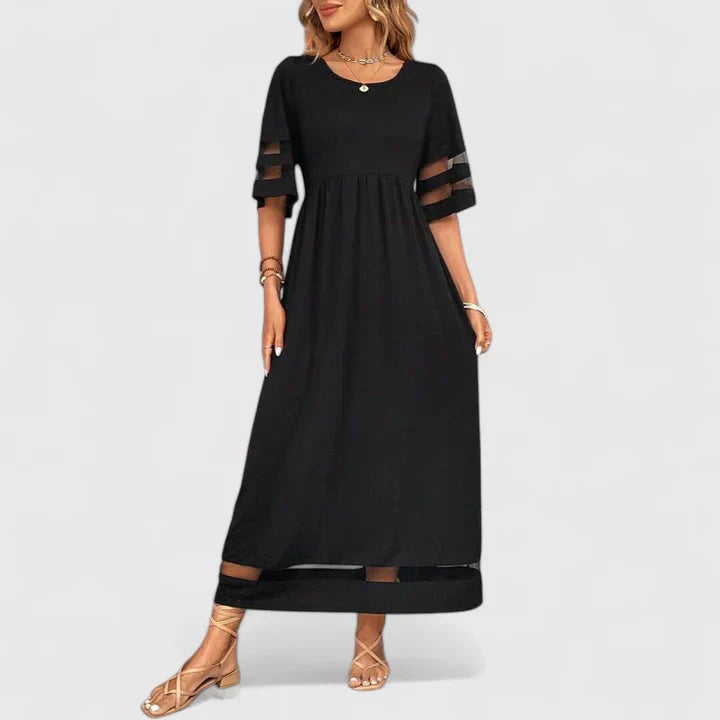 Delymarina - Elegant Midi Dress