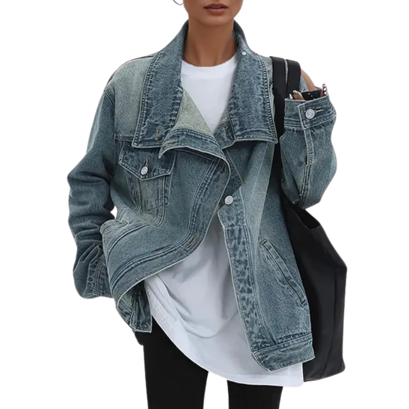 Harriet | Modern Asymmetric Button Jacket