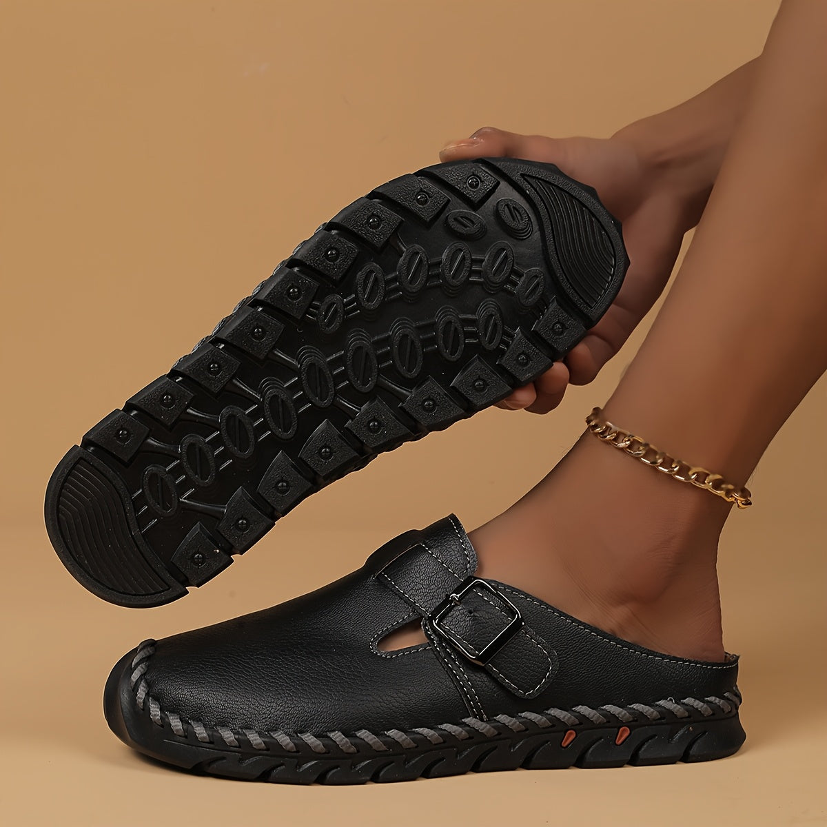 Marly - Easy Slip-On Comfort Shoe with Buckle