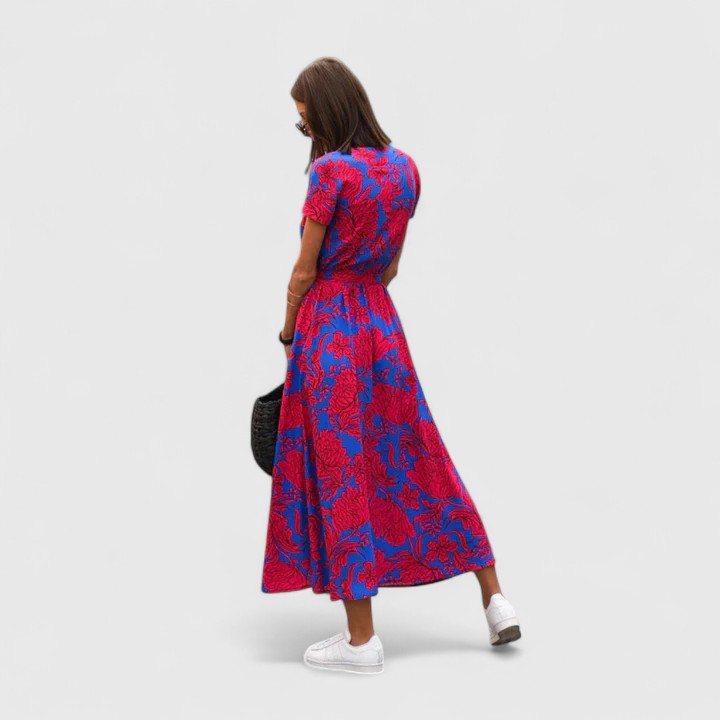 Zinavell - Elegant Midi Dress