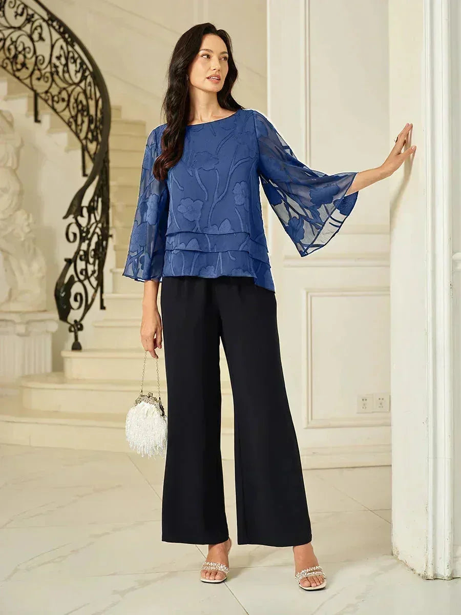 Rosalie | Elegant Floral Layered Blouse