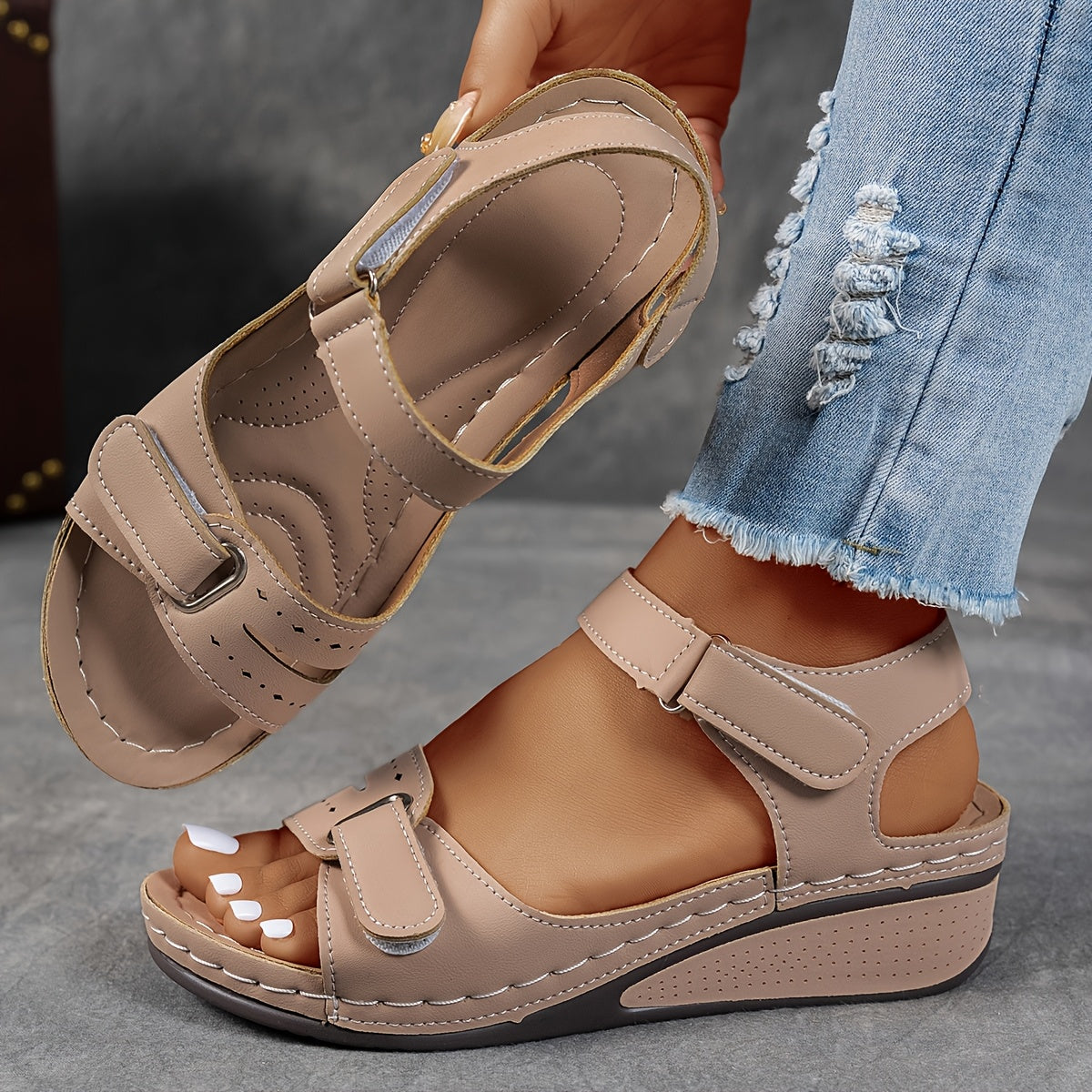 Camilla | Orthopedic Wedge Sandals