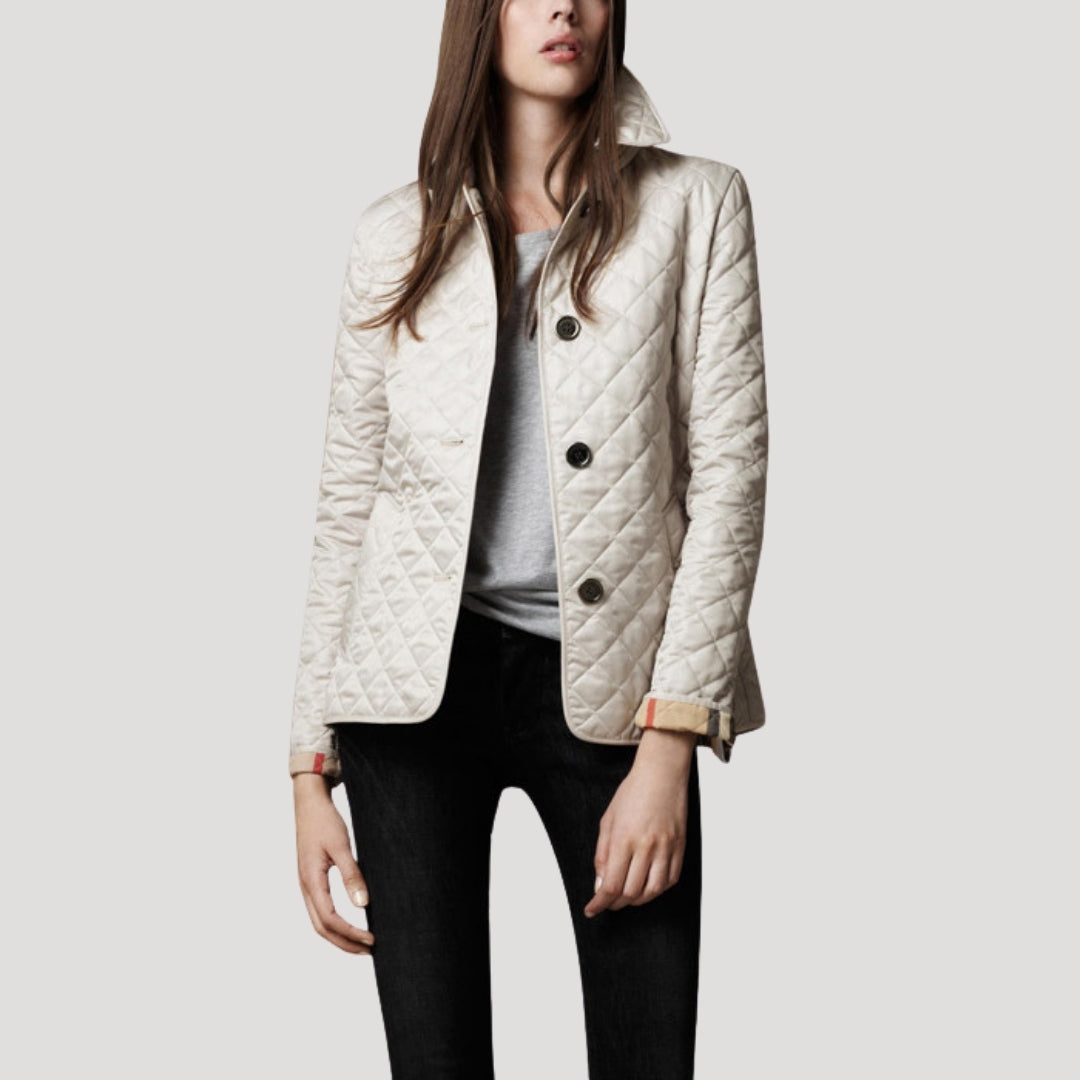 Harlow - Quilted Tailored Jacket