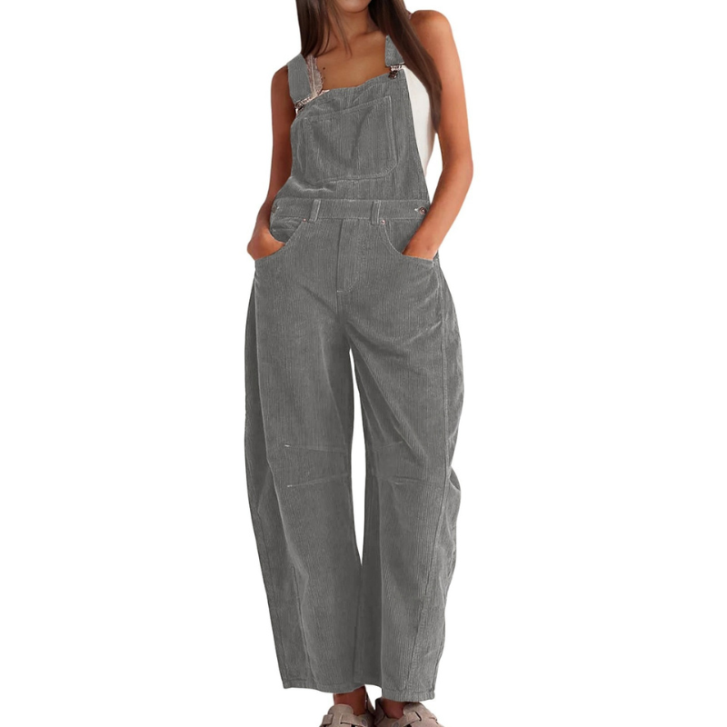 DIMARA - Stylish Barrel Wide Leg Overall Jumpsuit