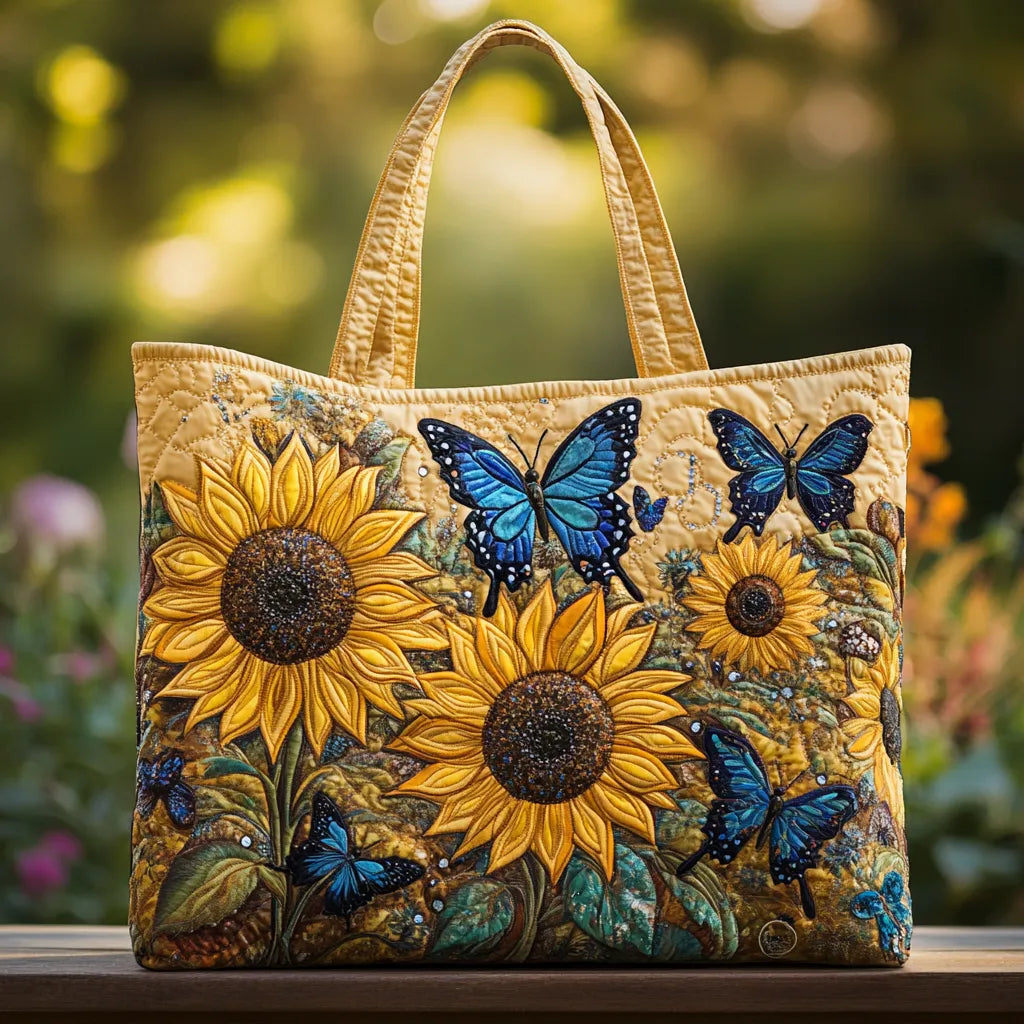Sunflower - Holiday Padded Tote Bag