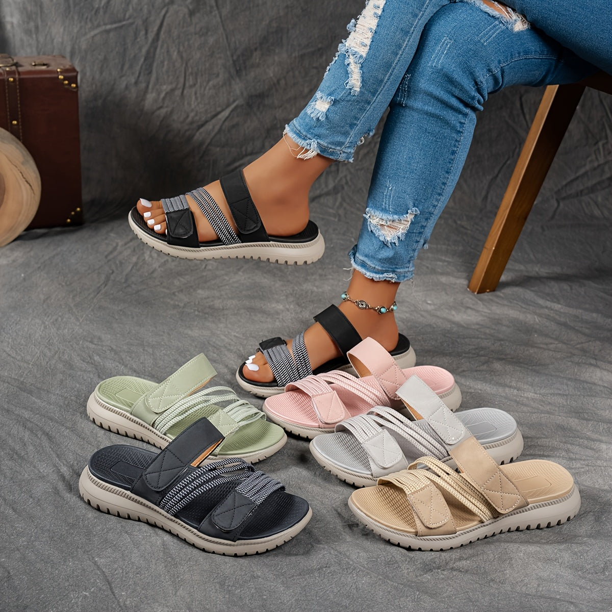 Cleo - Sporty Platform Sandal for Ultimate Comfort