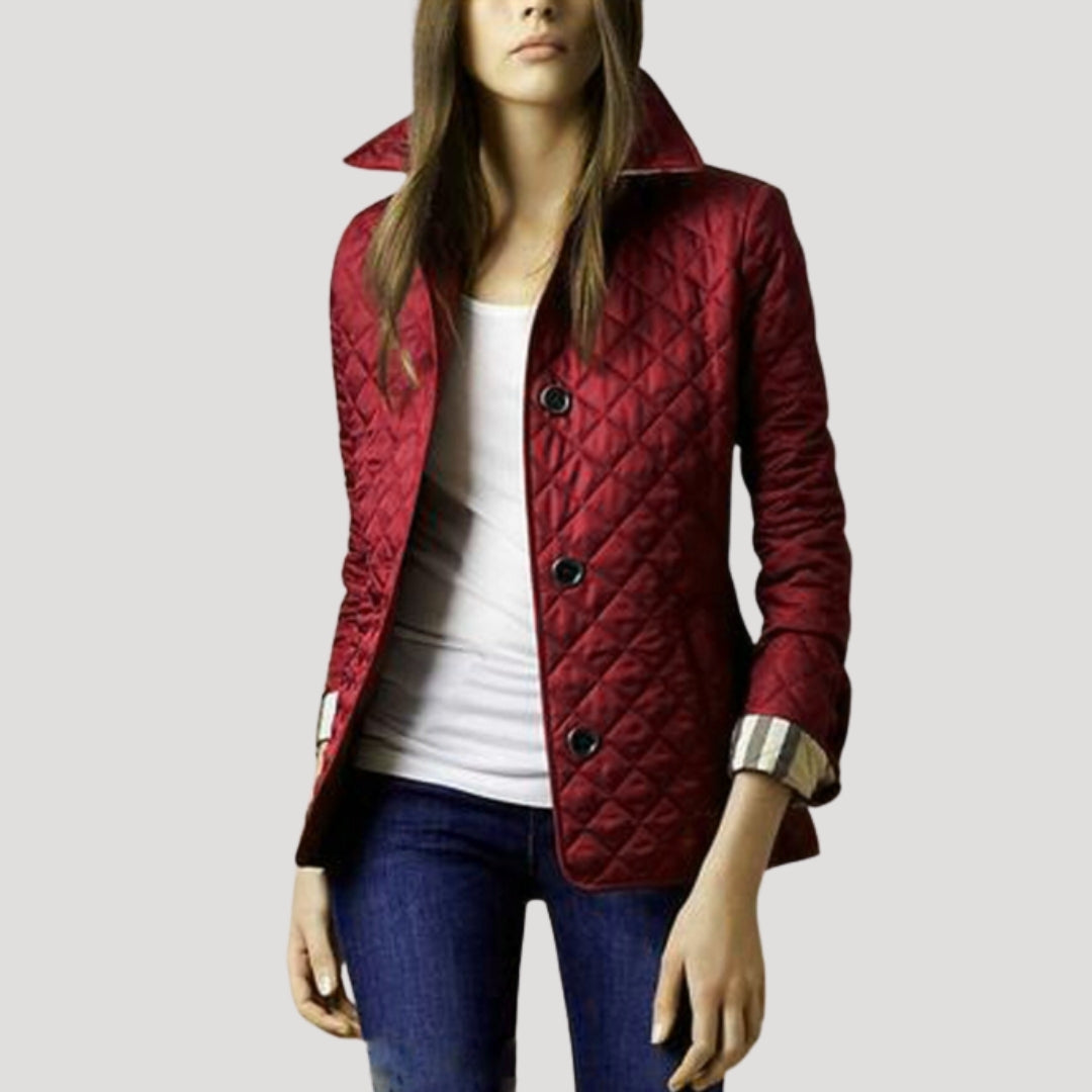 Harlow - Quilted Tailored Jacket