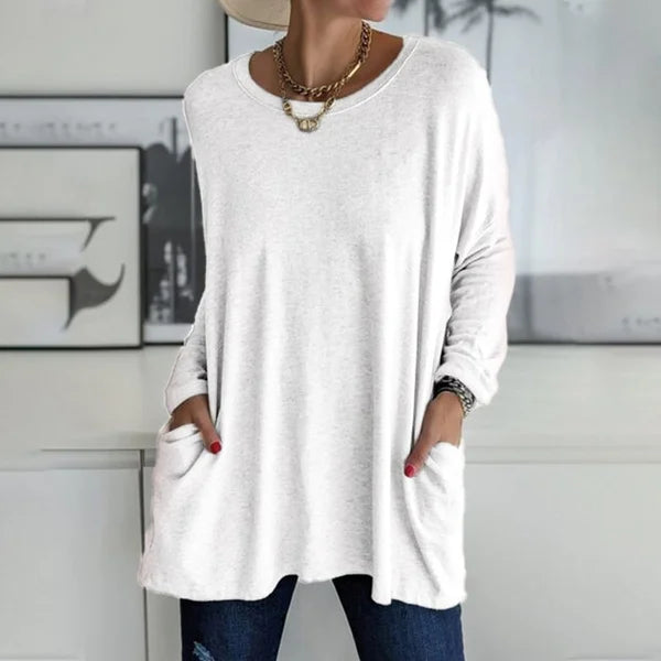 Aria - Relaxed Long Sleeve Top