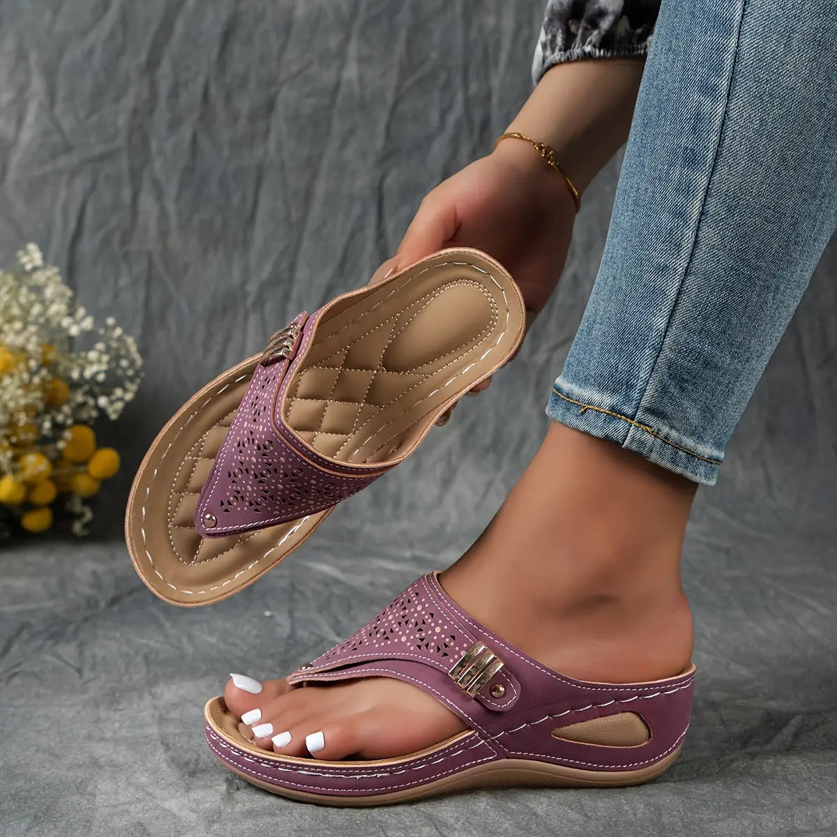 Élodie - Women's Flip-Flops