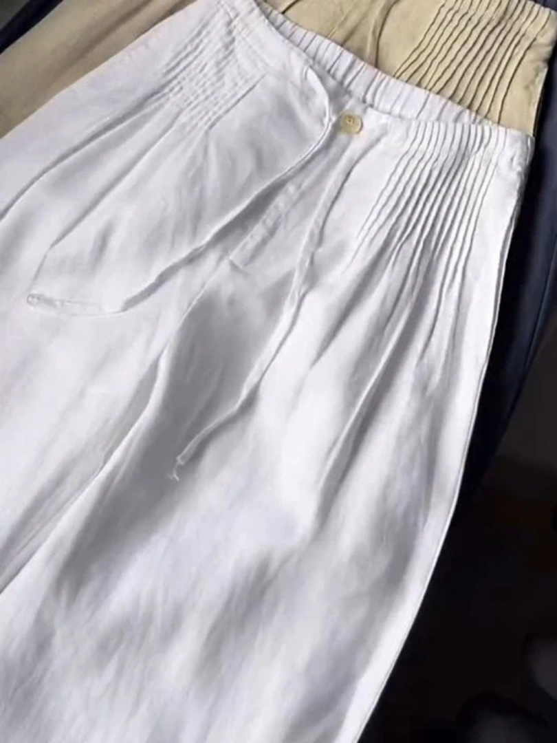 Sienna Relaxed Wide-Leg Trousers