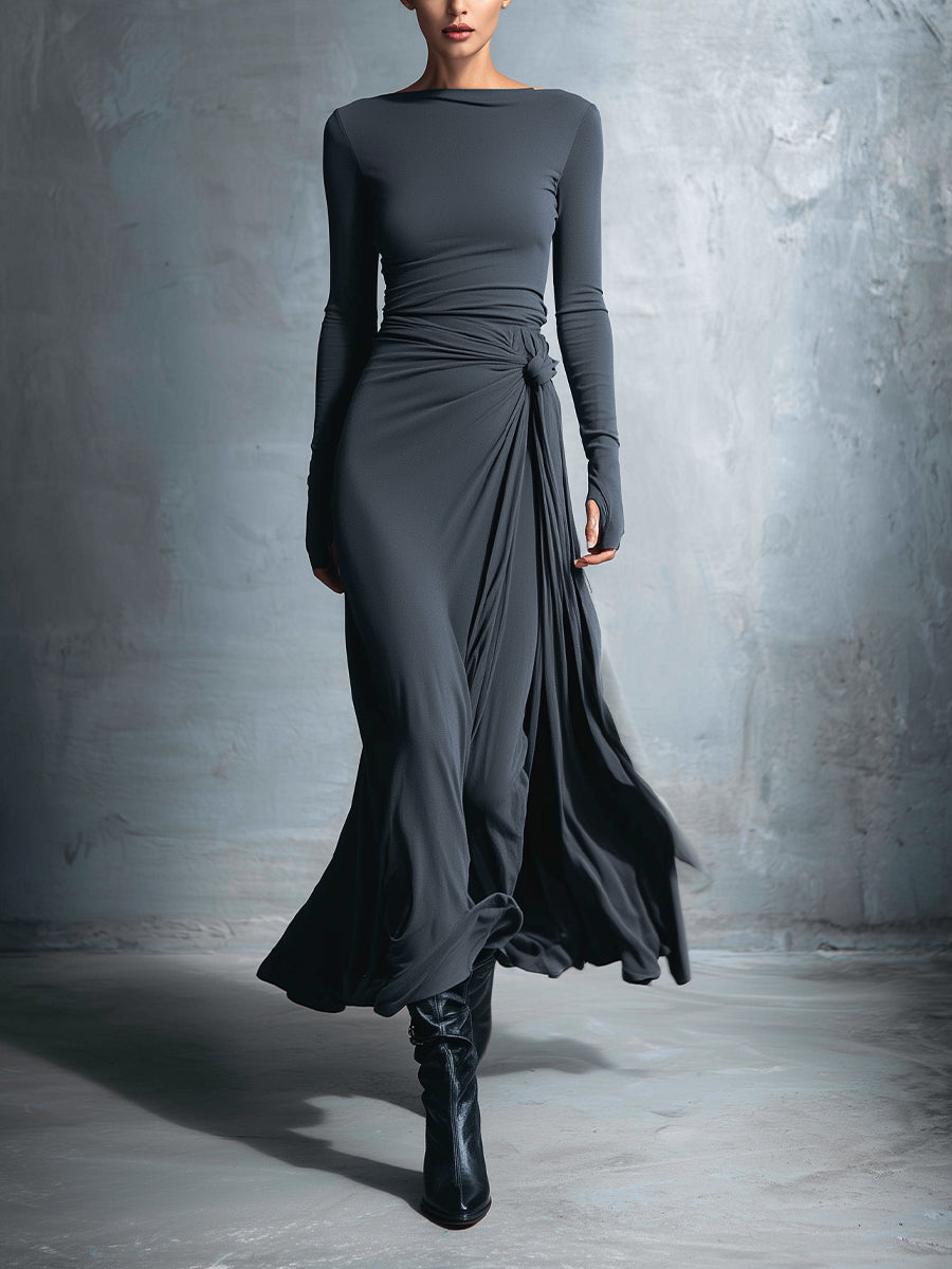 Naiara - Maxi Dress with Side Knot