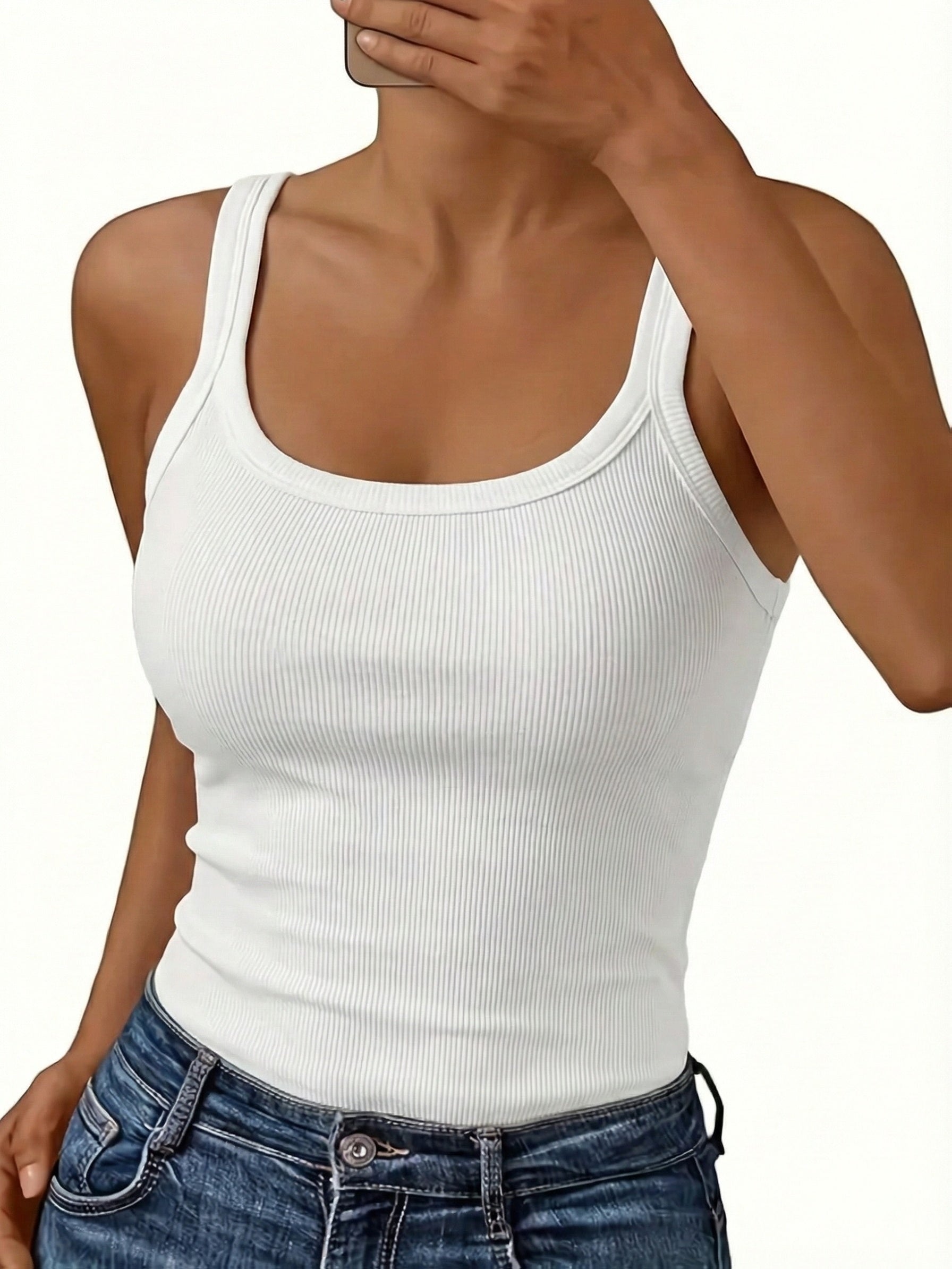 Harper Everyday Essential Tank Top Set (4-Pack)