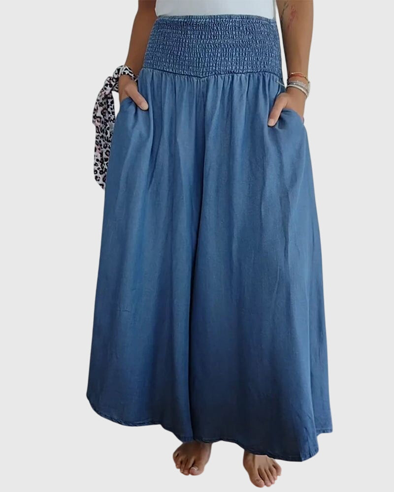 Isabella - Comfortable Pants with Elastic Waistband