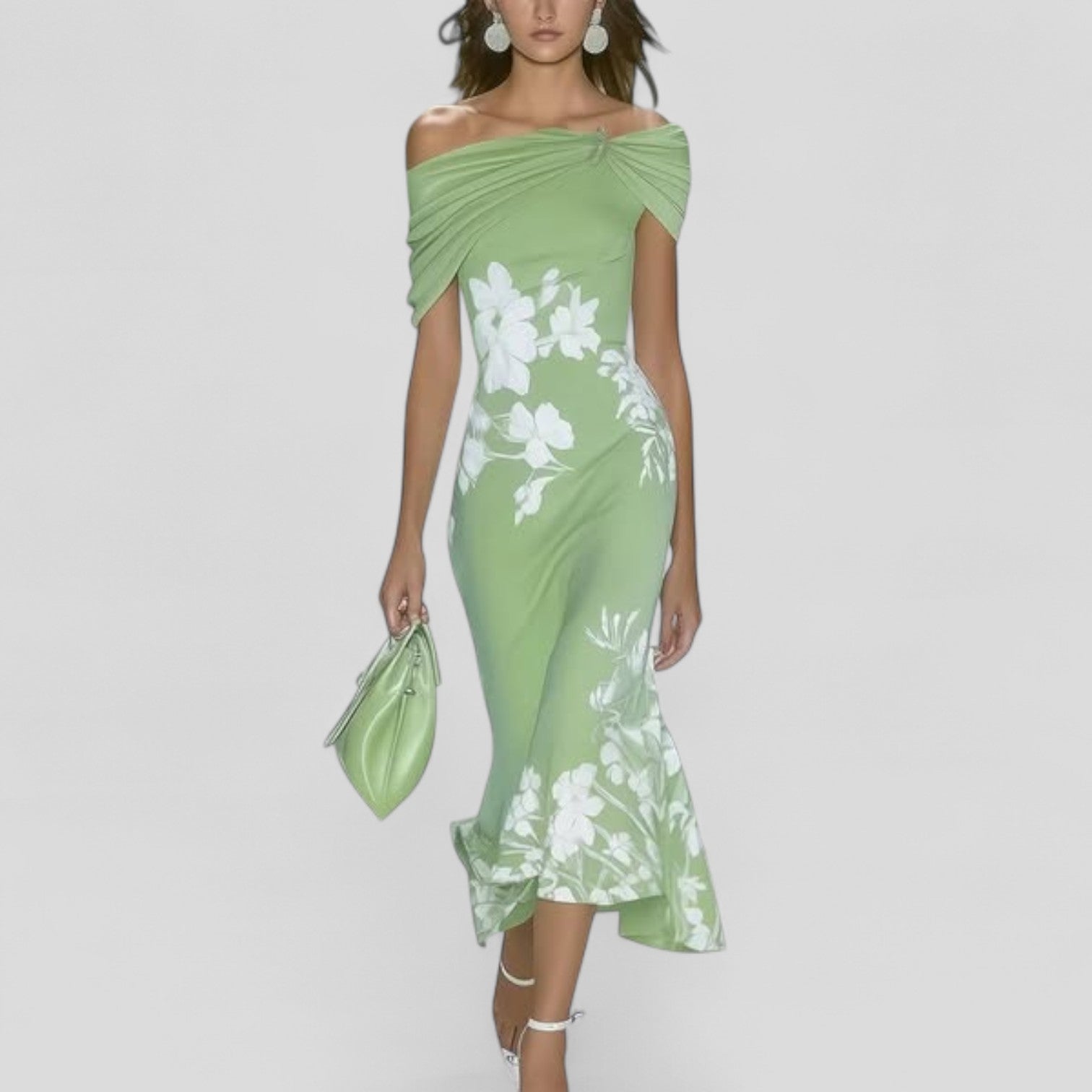 Isabrunel - Elegant Midi Dress