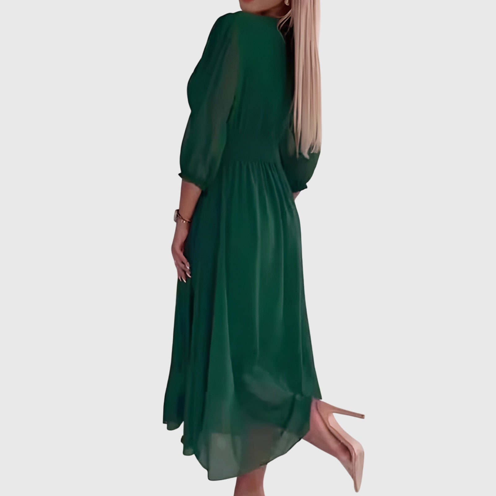 Chloe - Lightweight Silky Chiffon Dress