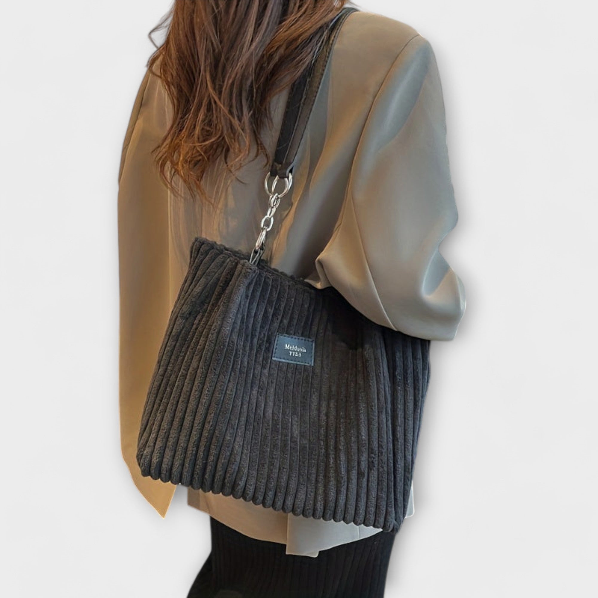 Eline - Soft Corduroy Shoulder Bag