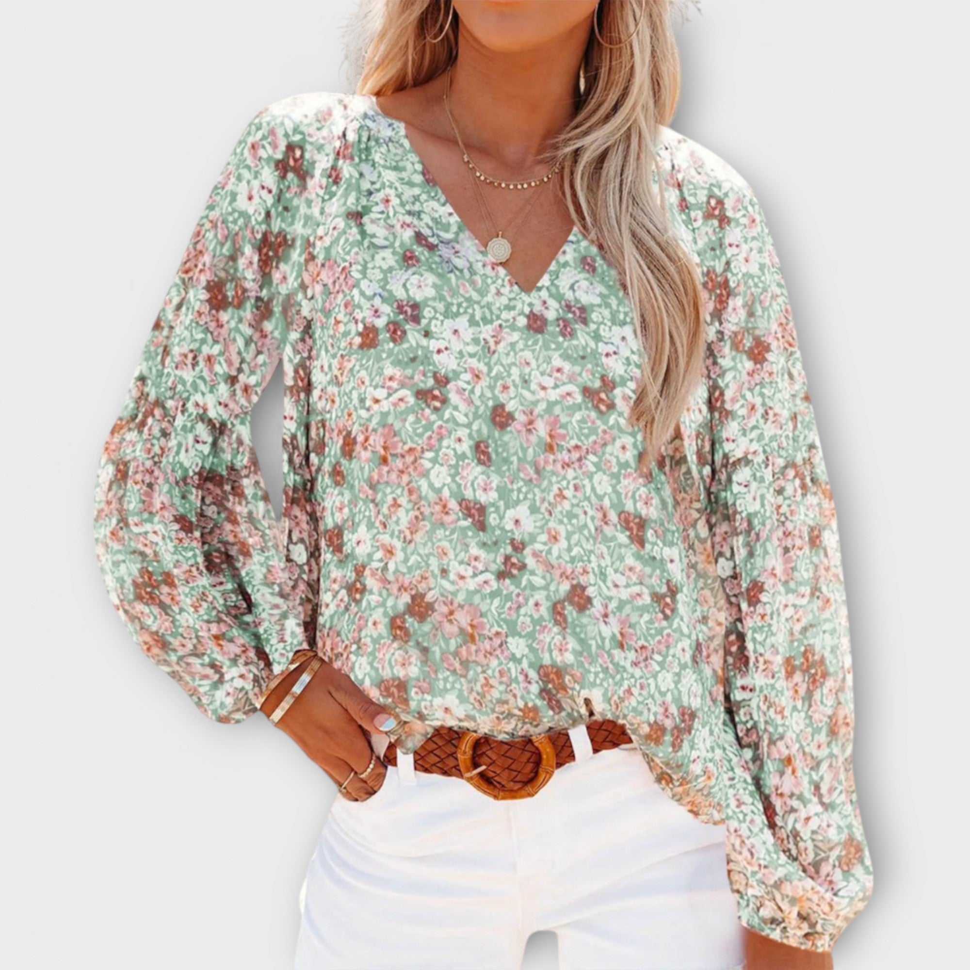 Remi - Long Sleeved Women's Blouse