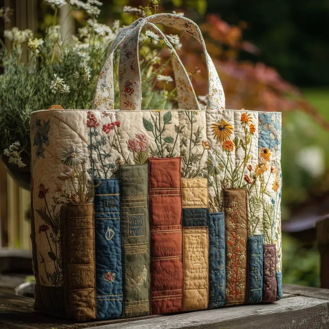 Soleil - Holiday Quilted Tote Bag