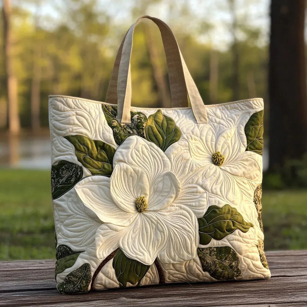Chic Floral Tote Bag - Elegance Redefined