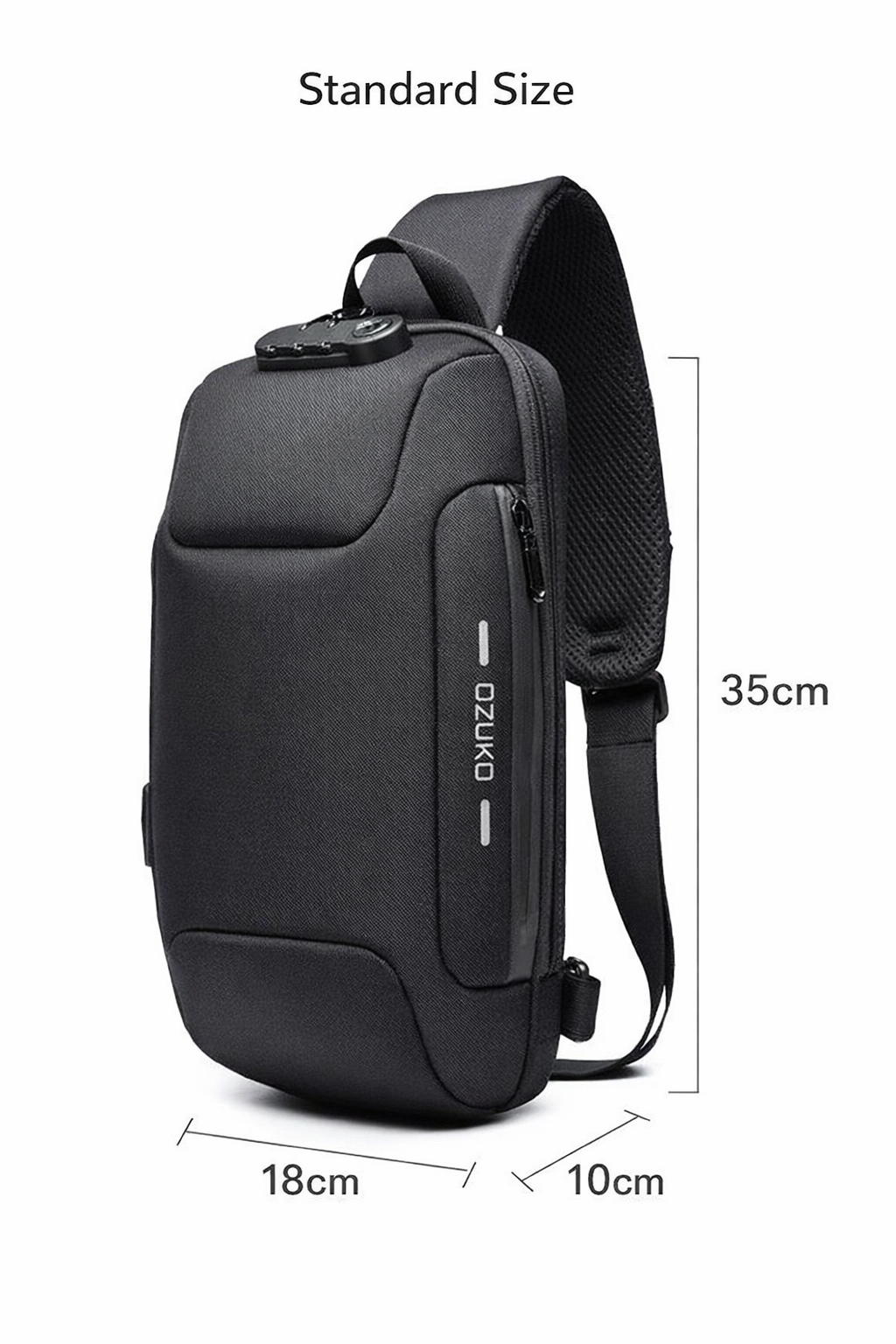 Anti-Theft Crossbody Bag