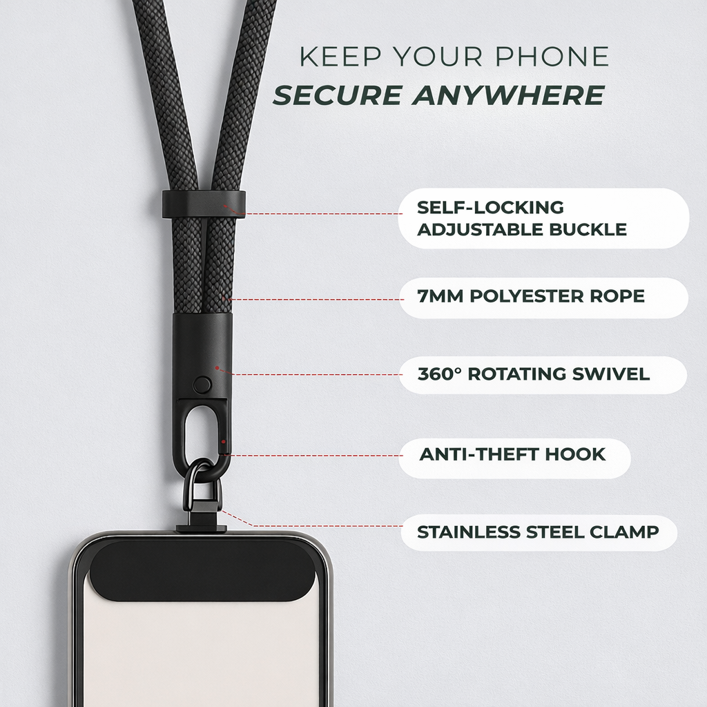 SafeGrip - Universal Phone Strap