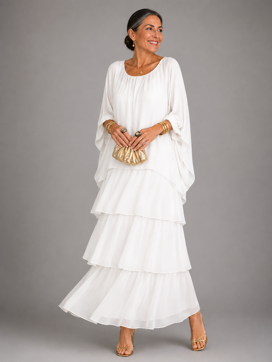 Evelyn | Graceful Layered Maxi Dress