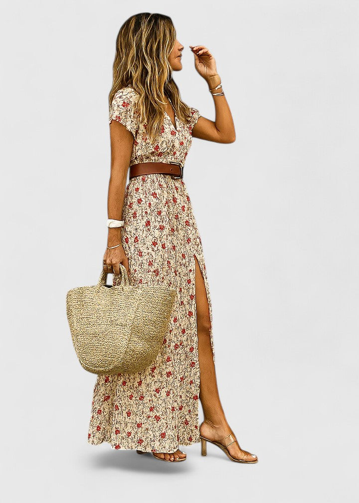 Lorraine - Stylish Boho Maxi Dress