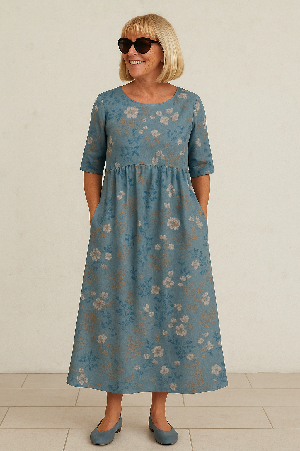 Elodie | Relaxed Everyday Midi Dress