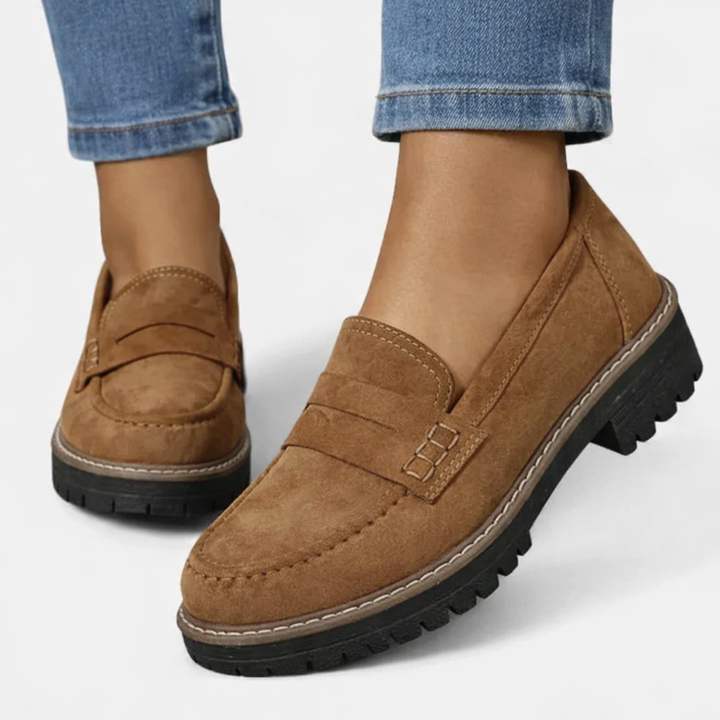 Women's Supportive Comfort Loafers – Effortless Style for Every Day