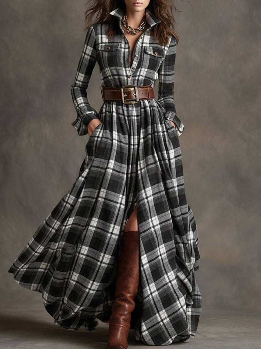 Mandy - Belt Shirt Dress